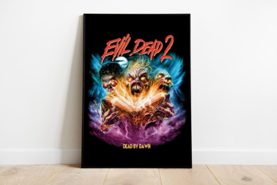 Poster Artwork ''EVIL DEAD 2'' | DinA1 | Motiv 8/11 | Tanz der Teufel II