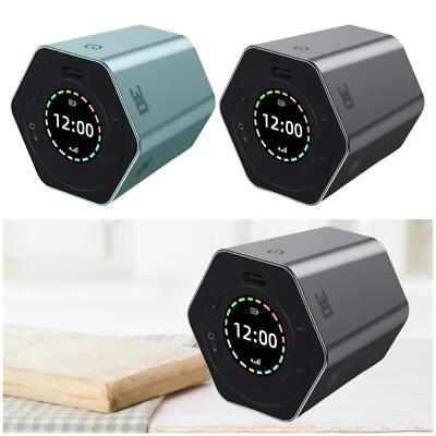 Productivity Cube Timer LED Display Pomodoro Timer für Kinder Kochen Studie