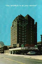 Hotel Postcard - World International - Atlantic City, New Jersey