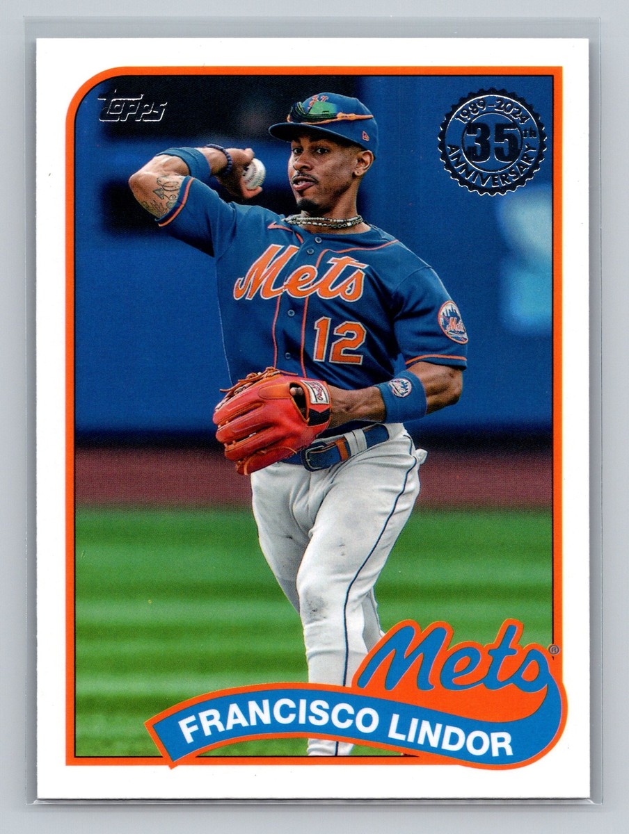 Francisco Lindor #89B-22 2024 Topps New York Mets baseball