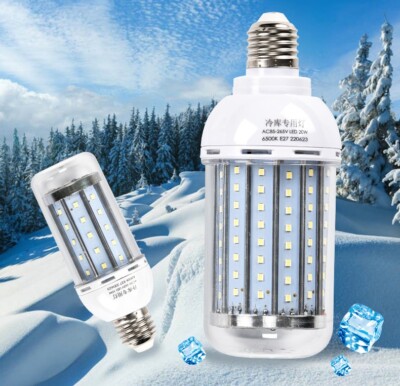 1x LED Corn Light Bulb Cold Storage Lamps E27 E26 Base Anti-Low Temperature
