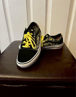 Size 12 - VANS Mike Gigliotti x SpongeBob SquarePants x Skate Old Skool Black Ye