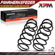 2x Federn Fahrwerksfeder Hinterachse für Mercedes-Benz A-Klasse W169 2004-2012