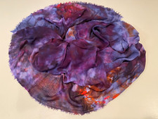 Vintage Printed Multi Color Large Scarf