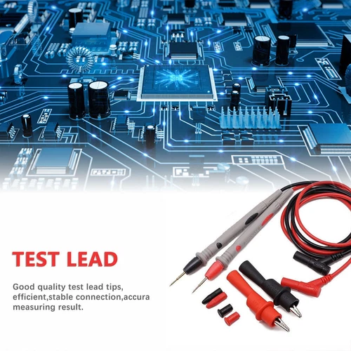 Messkabel Messleitung Prüfkabel Multimeter Prüfspitzen Krokodilklemme 1000V 20A - Bild 5 von 7