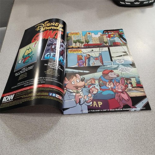= Disney Afternoon Giant Comic Book IDW 8 Brill Luthi Silvani 2011 - Picture 3 of 3