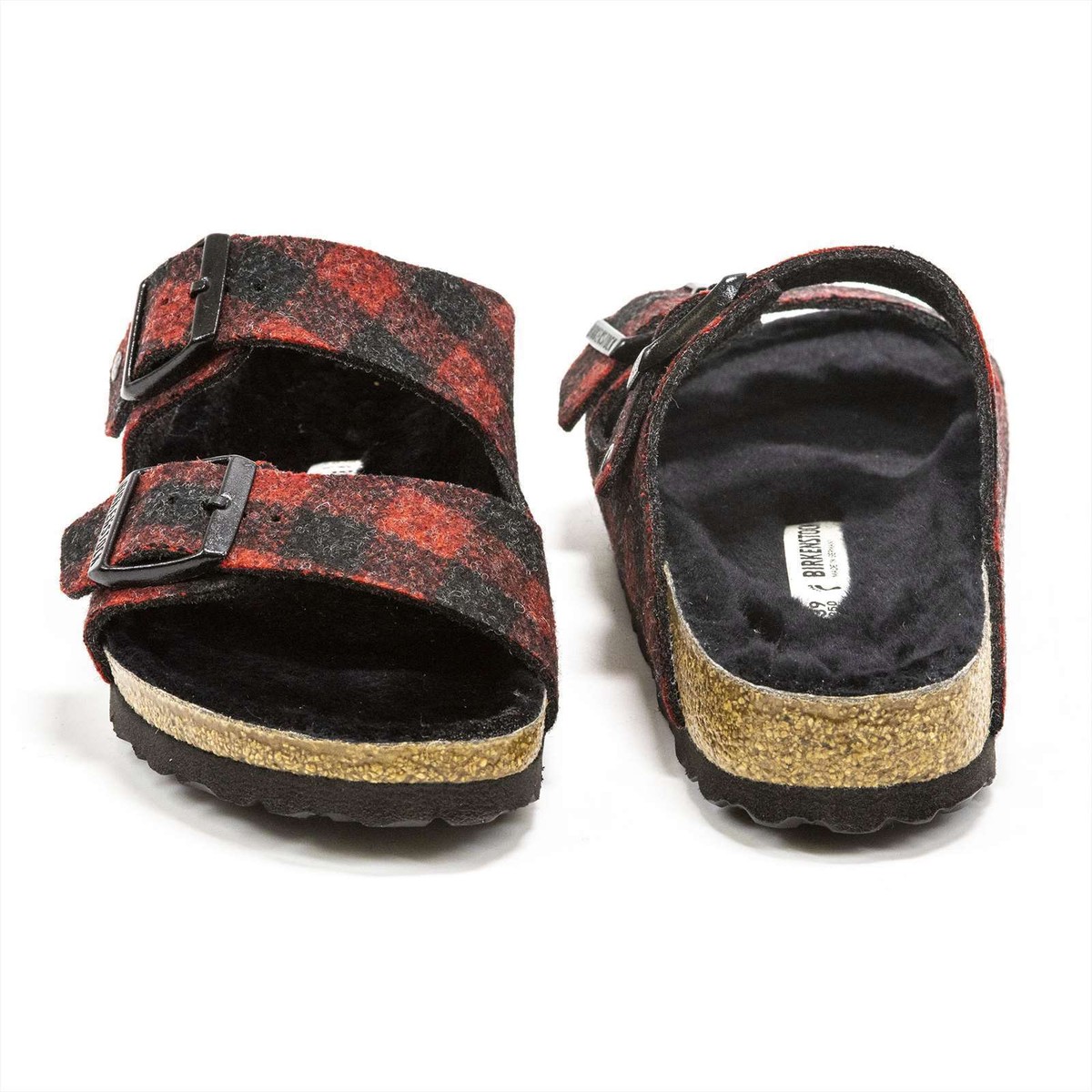 Birkenstock Men Sandals Flip Flops Arizona Rivet Wool Felt 