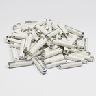 CONTINENTAL TORPEDO 8A AMP WHITE CERAMIC CAR FUSE BULLET CLASSIC CAR - PACK x 25