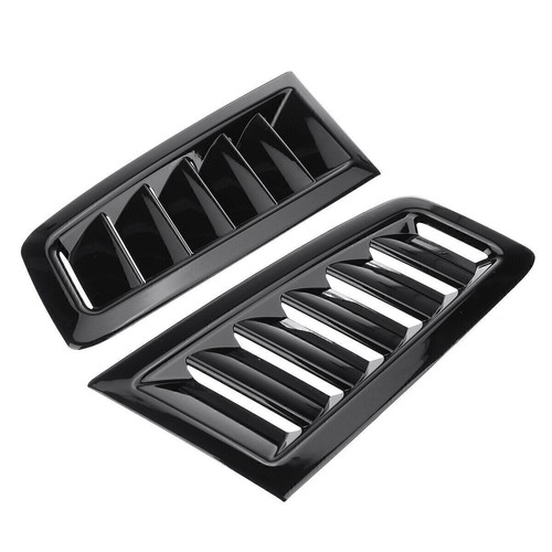 Per Mercedes Benz W211 W212 W204 RIGLIA PRESA ARIA PER COFANO ANTERIORE NERO - Imagen 4 de 9