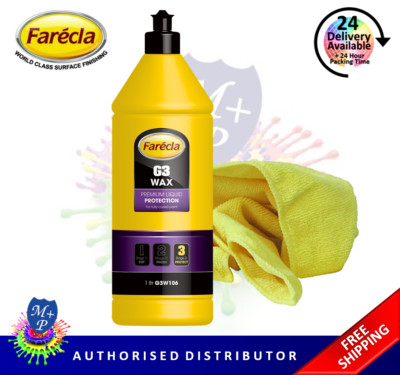 Farecla G3 Wax Premium Flüssigpolitur 1 Liter & gratis Farecla Mikrofasertuch