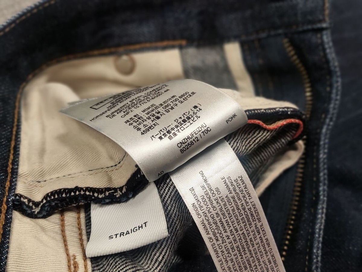 バーバリー　120cm デニム BURBERRY - バーバリーチルドレン BURBERRY デニム ジーンズ 8Y
