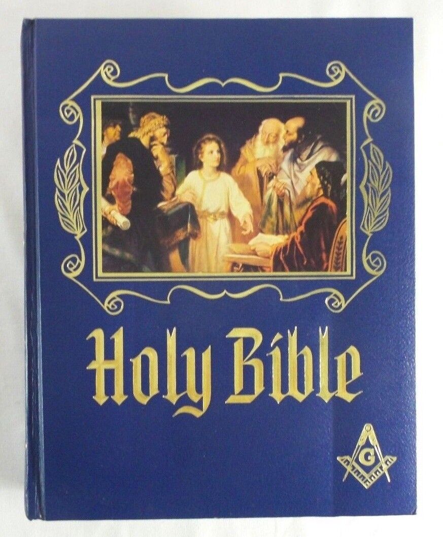 最旬ダウン 聖書 holy bible edition masonic 洋書 - kilanerinns.ie