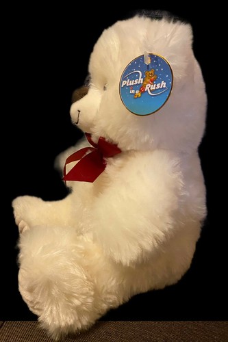 Velvety Plush Teddy Bear Brand New 10.5 " Ultra Soft - Picture 2 of 2