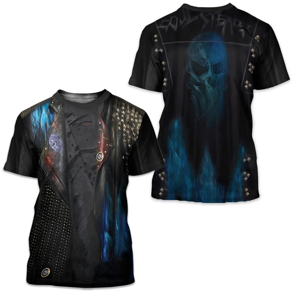 Hades Descendants 3D T-Shirt for Men Women
