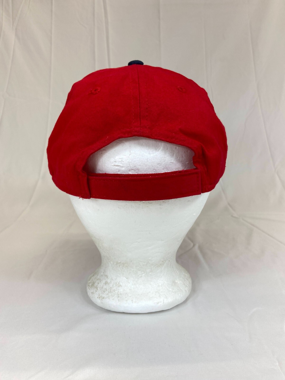 USA Eagle Baseball Cap Strapback Hat Red Canvas E… - image 6