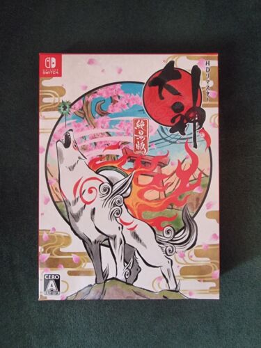 Okami HD Limited Edition Nintendo Switch - 100% NEUF - Afbeelding 1 van 3