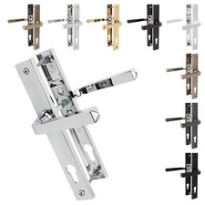 Heritage Composite Door Handle Pair UPVC Sprung Lever Set 92PZ 211mm Fix Mila