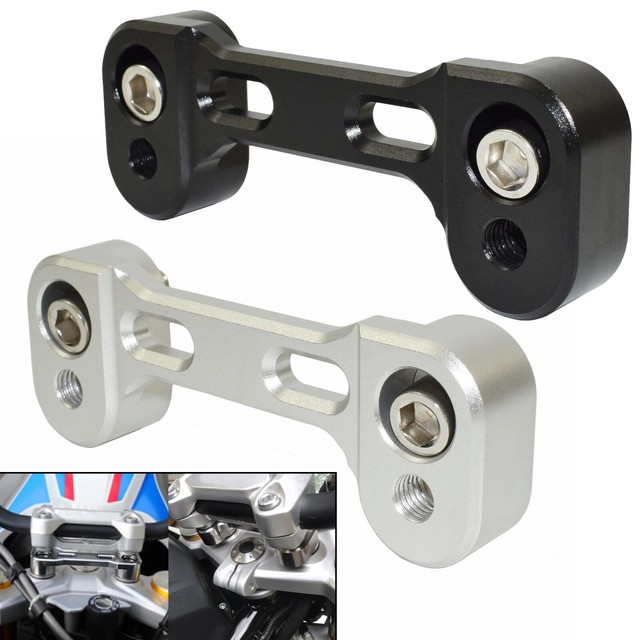 Handlebar Riser Bar Rise Up 20mm, 17mm Backward For BMW G310GS G310R