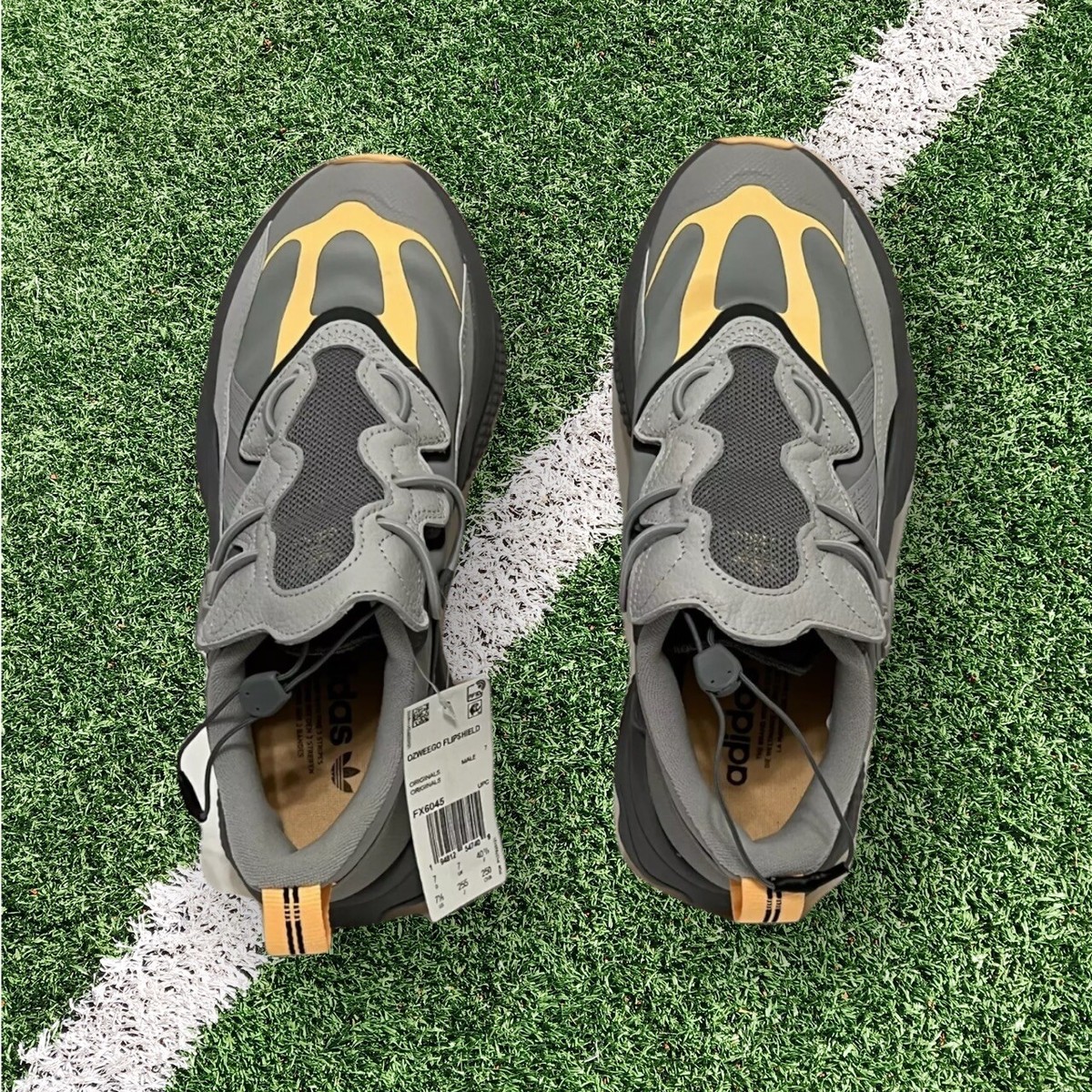 Adidas Ozweego Original‎ Flip Shield Shoes NEW Adidas Ozweego Flip Shield Lifestyle Shoes Gray FX6045  main image 2