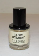 D.S. & Durga Radio Bombay Eau de Parfum 0.33 Oz 10 mL Perfume MINI Bottle NWOB