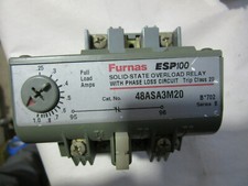 Furnas 48ASB3M20 Overload Relay .25 to 1.0A Very Good Condition Free Shipping