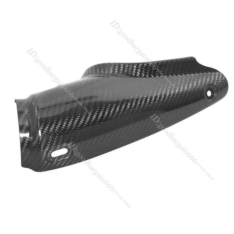 Escudos térmicos de escape de fibra de carbono para BMW R1200GS 2013-2018 R1250GS 2019-2024 Foto 4 de 4