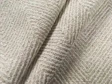 GP & J Baker Herringbone Upholstery Fabric - Braddock Oatmeal 2.8 yd BF10606.230