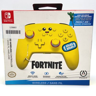 PowerA Enhanced Wireless Controller for Nintendo Switch Fortnite Peely Theme
