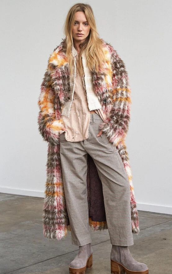 Faux fur hotsell cardi free people