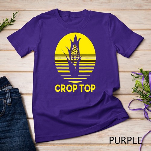 Camiseta Top Recortada de Maíz Divertida Agricultor Agricultura Amante del Maíz Unisex - Imagen 10 de 15