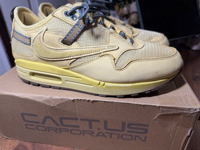 Size 10 - Nike Air Max 1 x Travis Scott Saturn Gold
