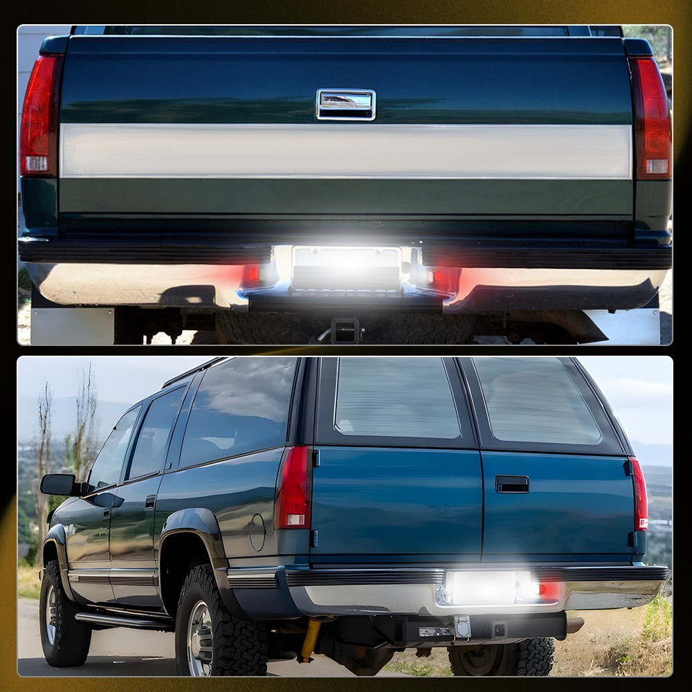 Tube LED License Plate Tag Light For 88-00 Chevy GMC C/K 1500 2500 3500 1-10Set