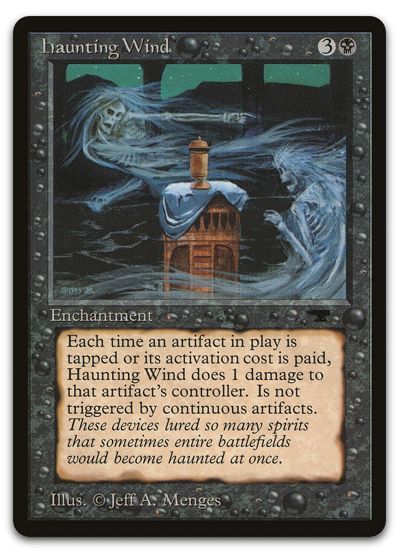 Haunting Wind (NM) Antiquities ATQ Magic MTG