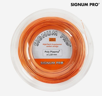 Signum Pro Poly Plasma 1.18/1.23mm 200m Tennis String Racquet Racket String NWT