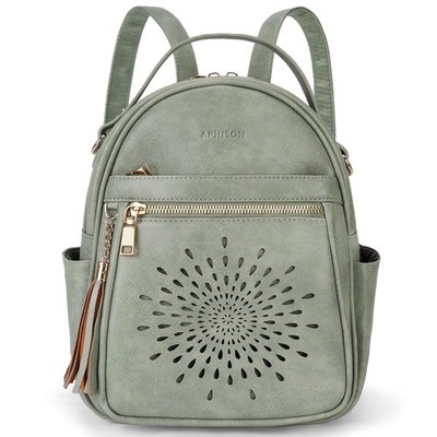 Small Backpack Purse for Women Cute PU Leather Mini Backpacks Ladies Casual L...