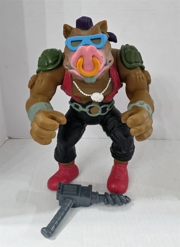 T-172 VINTAGE 80'S PLAYMATES TEENAGE MUTANT NINJA TURTLES GIANT ROCKSTEADY