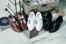 Pointed High Heels T-strap Shoes for 1/3 Bjd SD10 Doll Shoes Accessories