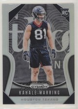 2019 Panini Prizm Rookies Silver Prizm Kahale Warring #394 0b3
