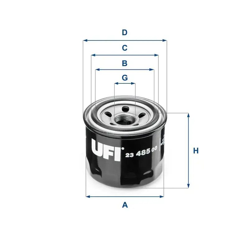 Ufi Filters Ufi 23.485.00 Oil Filter - Image 6