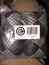 Caliber Games Hackey-Sack Balls Gris - Pack de 4