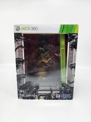 Xbox 360 Aliens Colonial Marines Power Loader Vs Alien Figurine Sega W/ Game