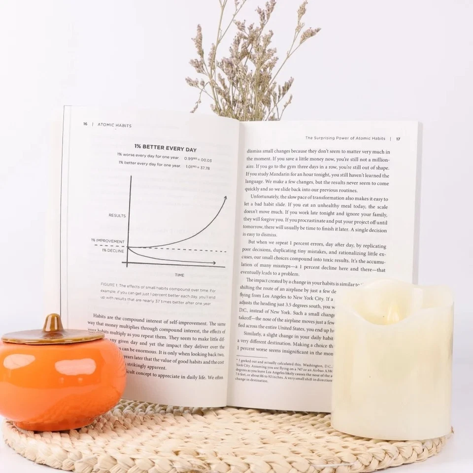 Atomic Habits by James Clear Build Good Habits Brand New Paperback Free Shipping - Image 4 of 4