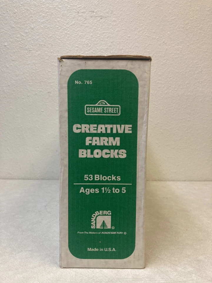 Sesame Street Creative Farm Wooden Blocks No.765 - Image 4 of 4