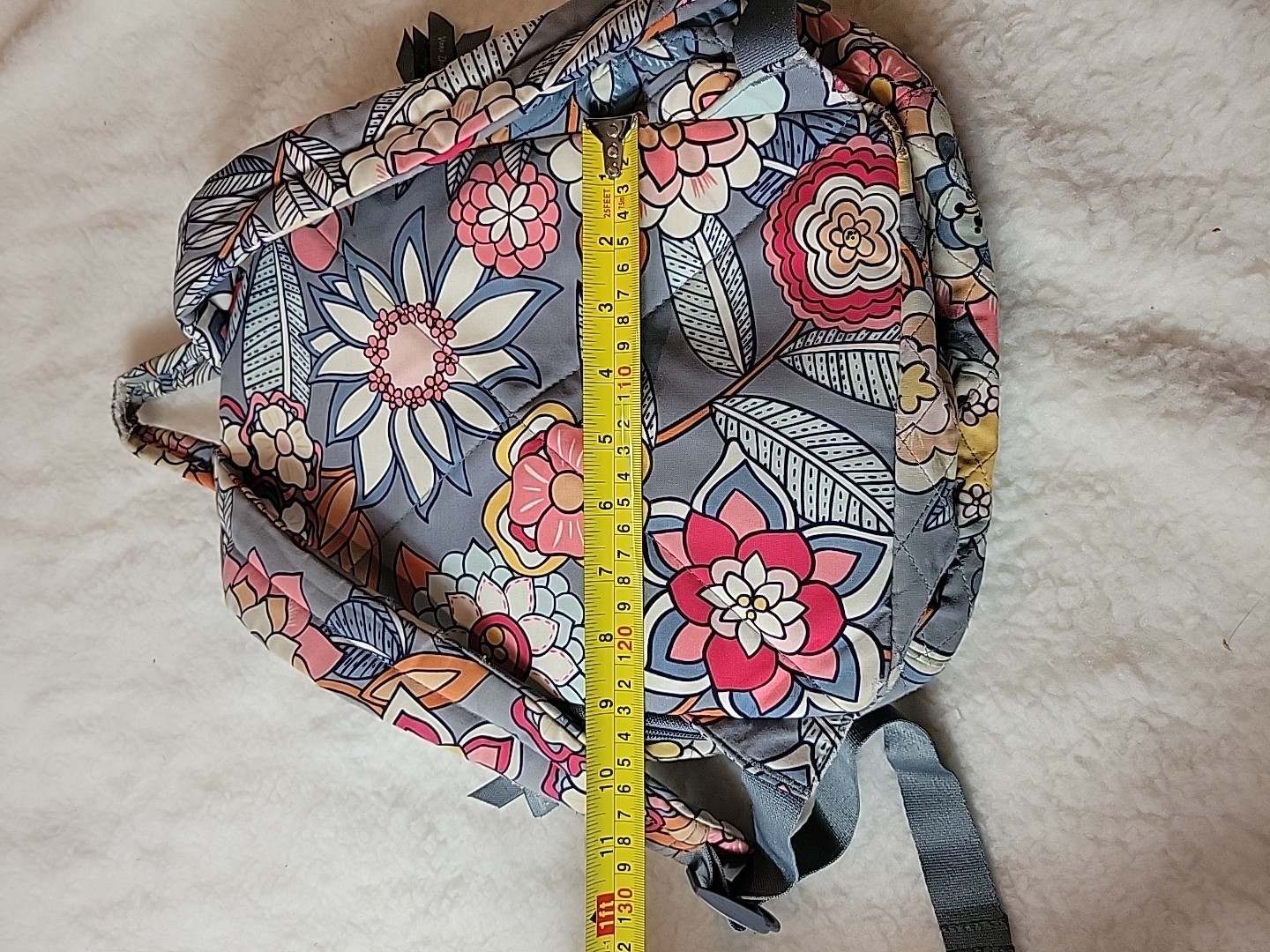 Vera Bradley Backpack Essential Compact Floral  M… - image 7