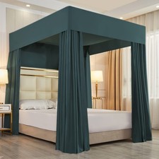 Canopy Bed Curtains Bed Canopy Bedroom Decoration Bed Curtains,Not Include Po...