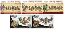 Age of Chivalry plastic figures kits - 1:56 scale Wargames Atlantic