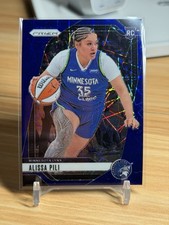 Alissa Pili 2024 Panini Prizm WNBA Rookie Blue Velocity #83 Minnesota Lynx