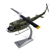Detailed Collector's UH-1 Iroquois Helicopter Model 1:48 Alloy Construction