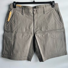 WP Weatherproof Men's Ripstop Utility Short Gray Size 38