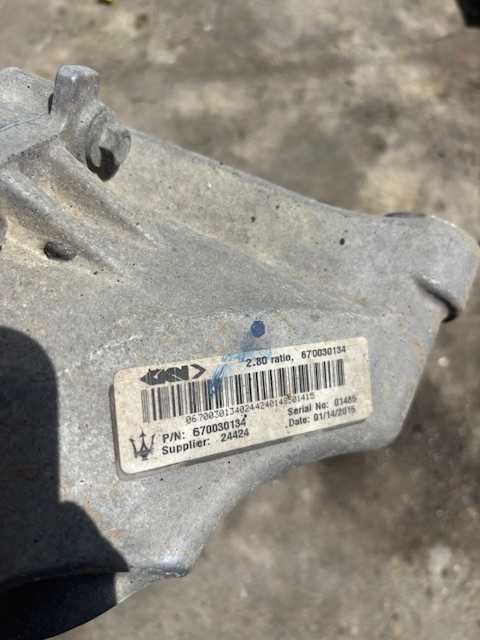 14 15 16 17 MASERATI GHIBLI REAR CARRIER DIFFERENTIAL 99K MILES 30 DAY WARRANTY 